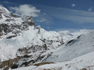 Vallonets, arriving above gorges de Malpasset