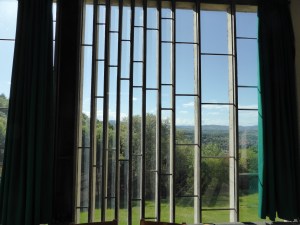 View from the refectory