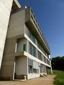 View of the west side, on the first floor, the refectory and the chapter house