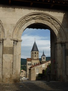 Cluny cathedral: the one remaining tower