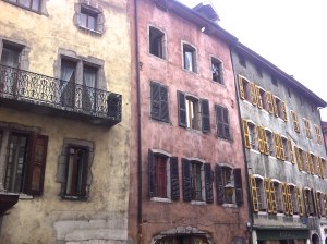 Annecy, old houses