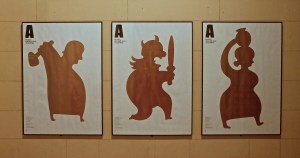 Posters for the archeological museum