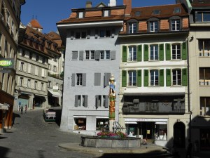 Townhall square: not busy