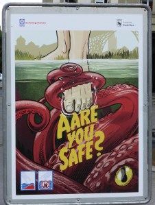 You could inadvertently tread on an octopus in Bern, apparently