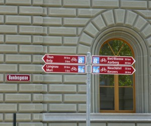 On your bike: Bernese are clearly fit cyclists