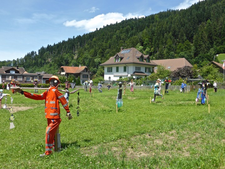Scarecrow nation: installation in Trubschachen