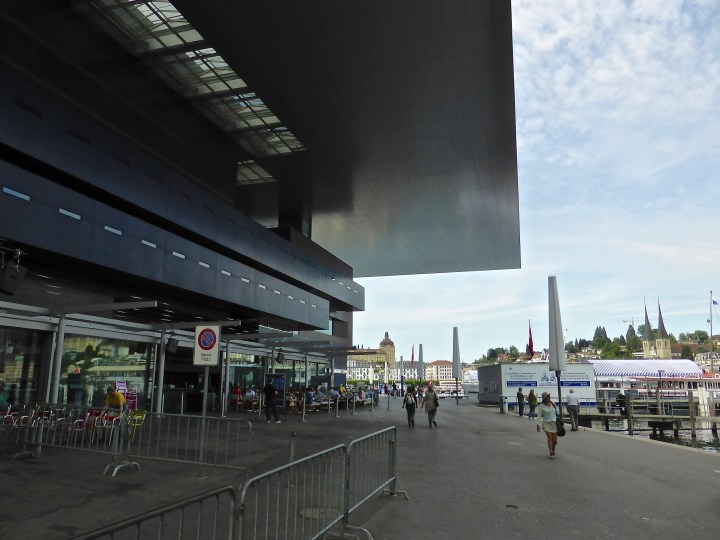 Under the canopy: Nouvel's building is striking but overbearing too