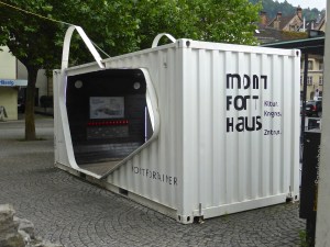 Feldkirch: the show container for the new cultural centre