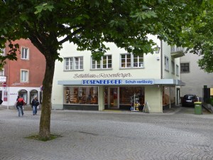 Feldkirch: they still make shoe shops the old fashioned way