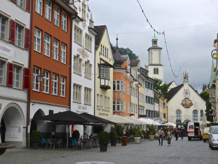 Feldkirch: the picturesque market square