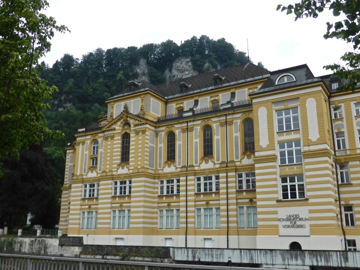 Feldkirch: the former monastery, now the region's music school