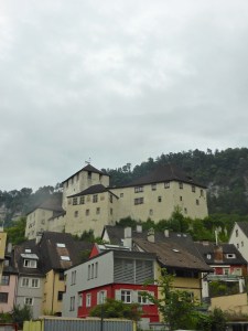 Feldkirch: the Schatten castle dominating the old town