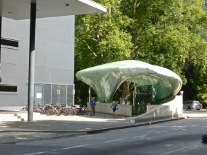 Hungerburg funicular: base station