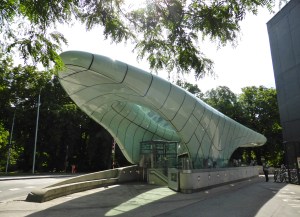 Hungerburg funicular: base station
