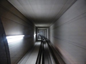 Be square: Hungerburg funicular tunnel