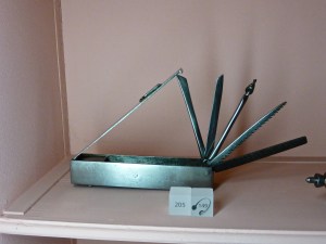 Schloss Ambras: arts and curiosities chamber - early Swiss army knife?