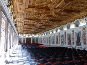 Schloss Ambras, old castle: Spanish hall