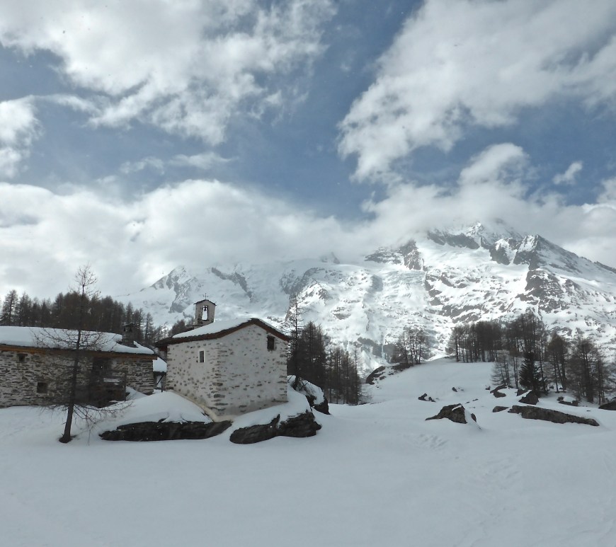 Le Monal: winter wonderland, for real