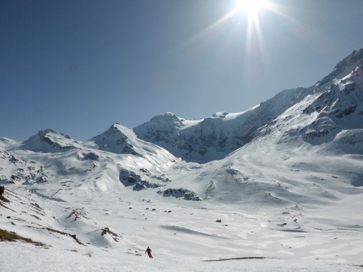 Heading down to vallon du Clou