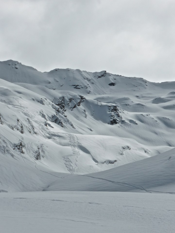 First tracks down Pays Desert