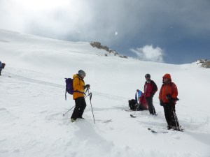 The return from Glacier Pers