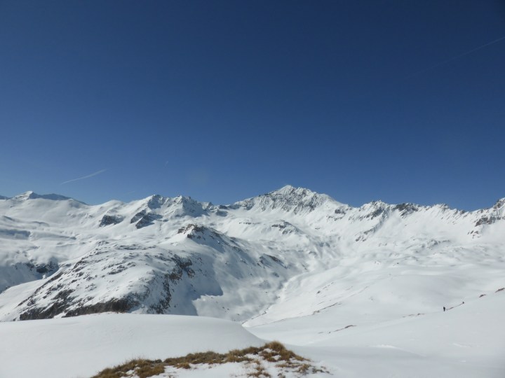 Pointe de la Sana from the south side of the Charvet