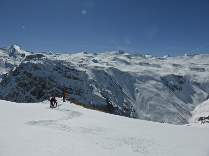 Looking south from the side of the Charvet