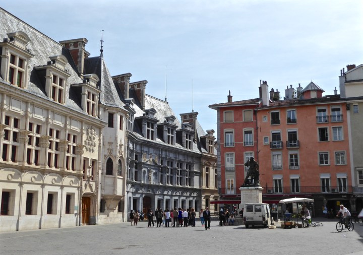 Mid-morning on the old market square