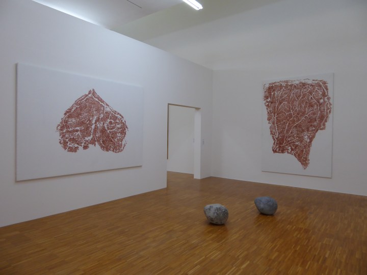 Penone's leaf-brain prints