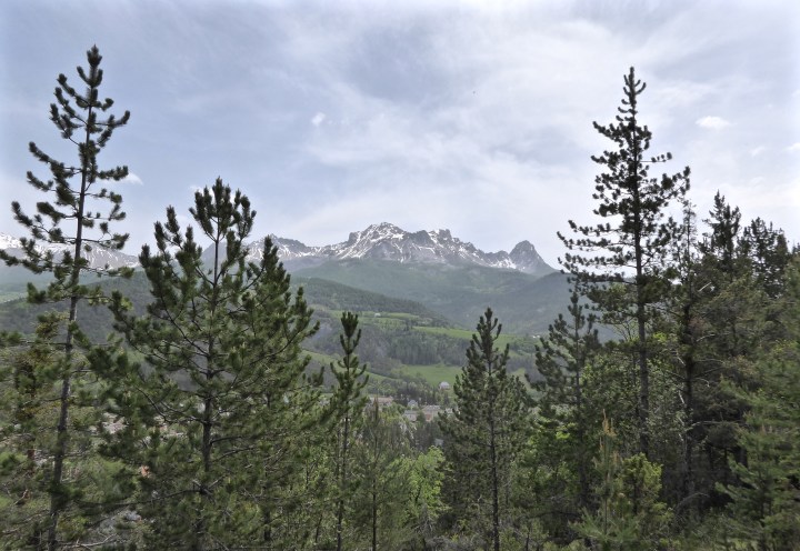 The mountains above Barcelonnette