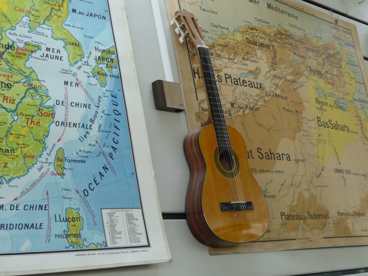 Geography lesson: the café at Grenoble's art museum