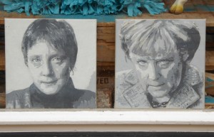 Osnabrück: Angela Merkel, then and now