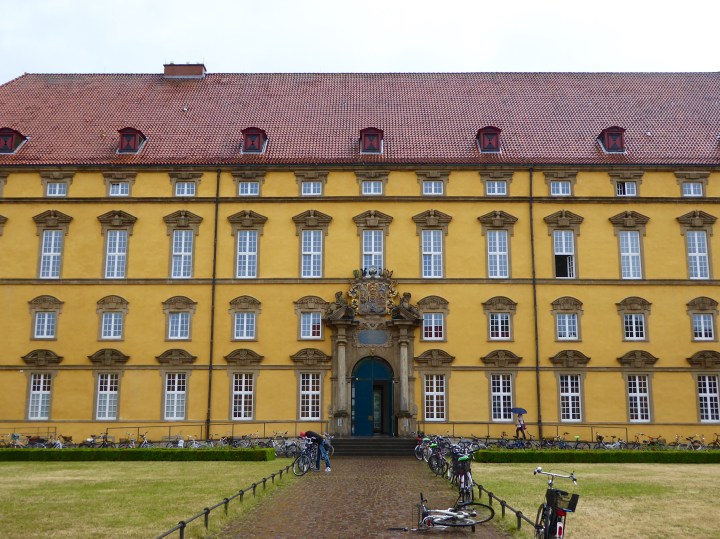 Osnabrück's old schloss, now part of the university