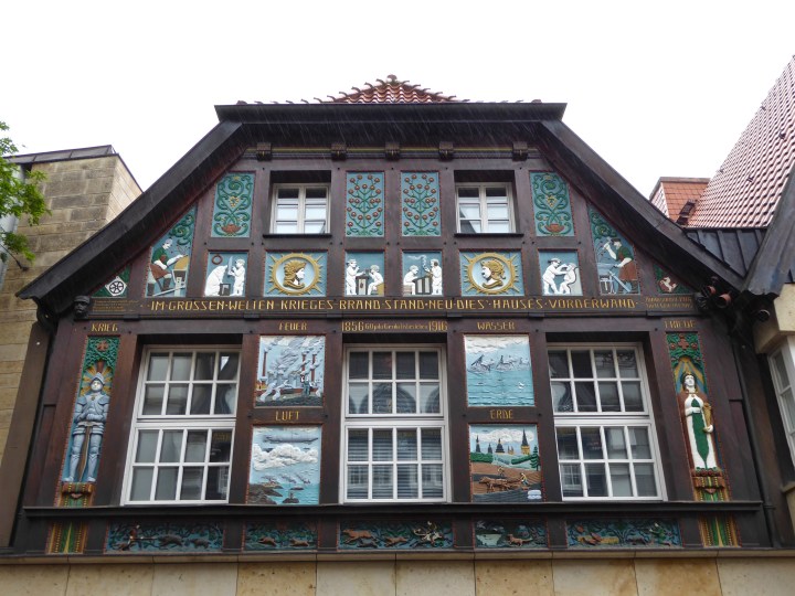 New for old: 17th century style house in central Osnabrück