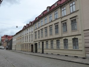 Göteborg: old wooden houses in Haga