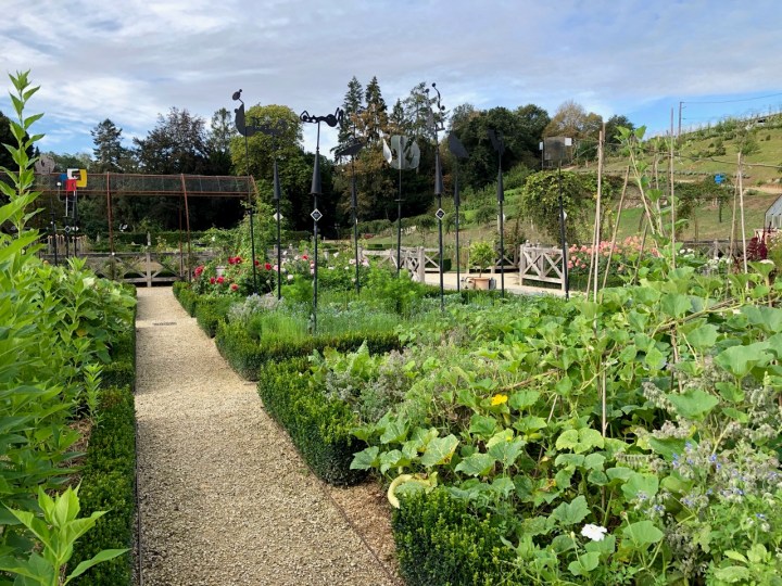 Potager Colbert: Daniel Couturier's weathervanes