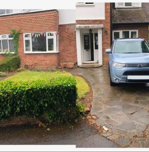 Sustainable front garden - site photographs