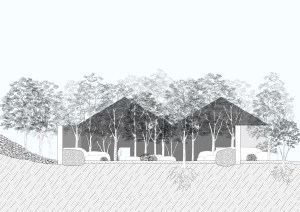 Evolution Mill, section, post-glacial