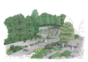 Future Forest Mill, aerial view looking north-east.